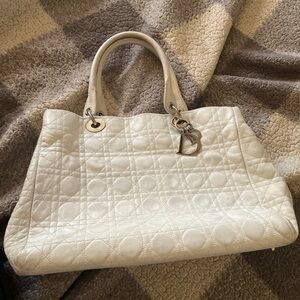 Dior Quilted Tote Bag